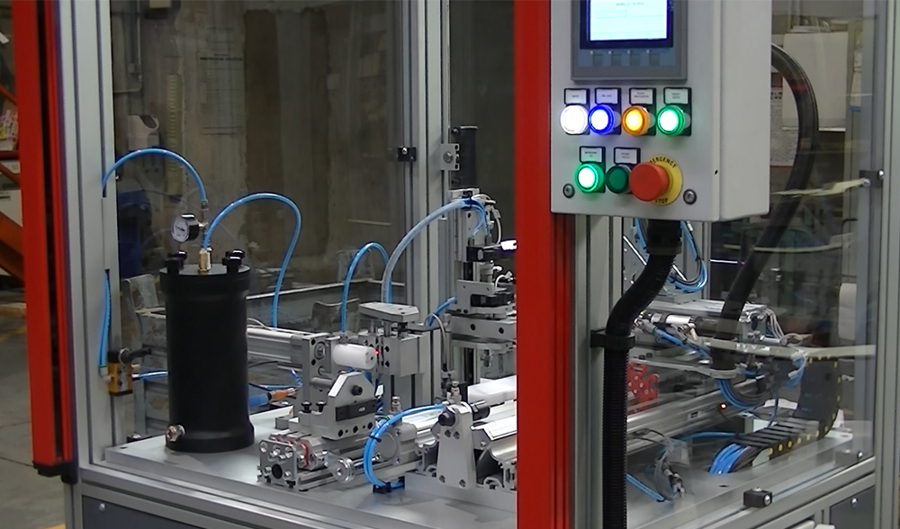 POSTAZIONE AUTOMATICA INGRASSAGGIO MONTAGGIO